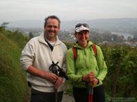Nordic Trails meets hegauguide am 31.10.09 am Hohenklingen